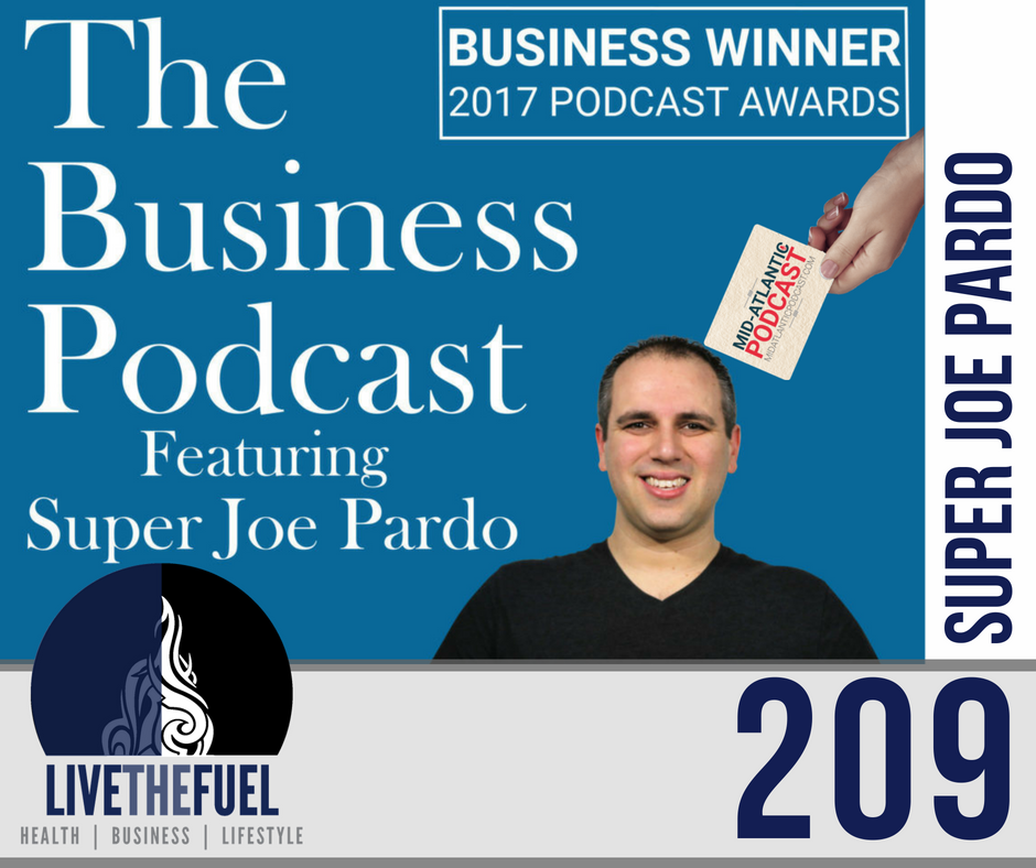 Podcast 209: MAPCON 2018 and Returning Home with Super Joe Pardo on LIVETHEFUEL