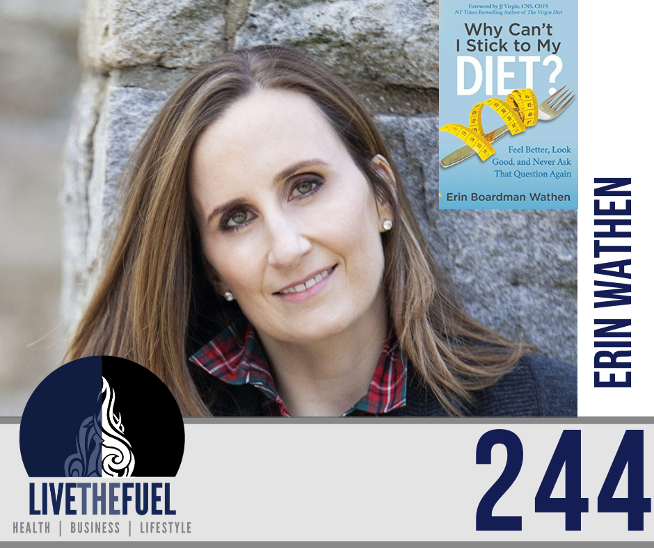 Health Podcast 244: Diet Challenges, Gut Health, Food Plate Drama with Erin Wathen