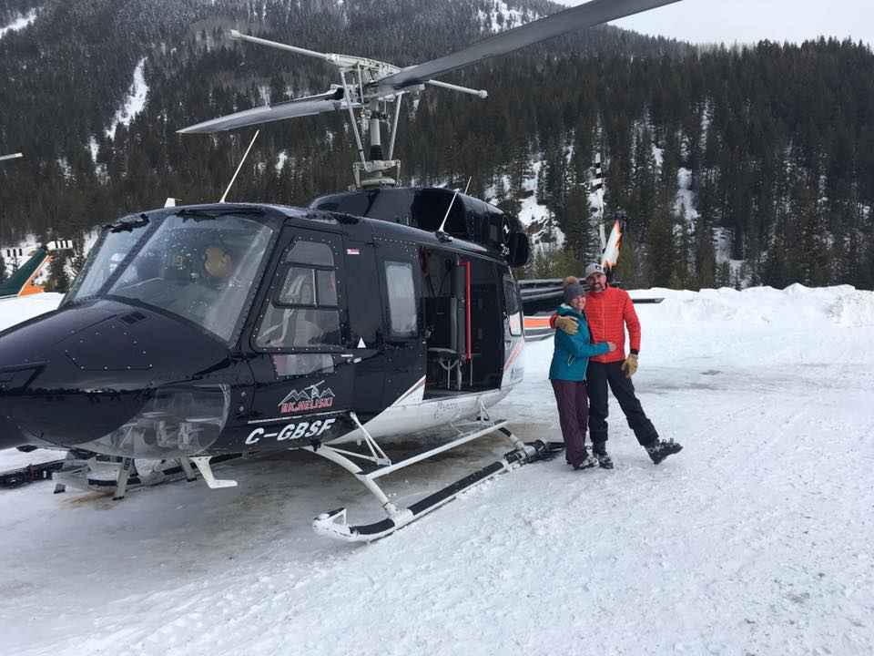 Click to visit our HELIYES Album 262: Our #HELIYES Heliskiing Wedding Adventures