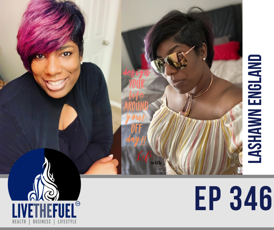 Socially Fit, Embracing Change, Networking, and Empowerment with LaShawn England on LIVETHEFUEL