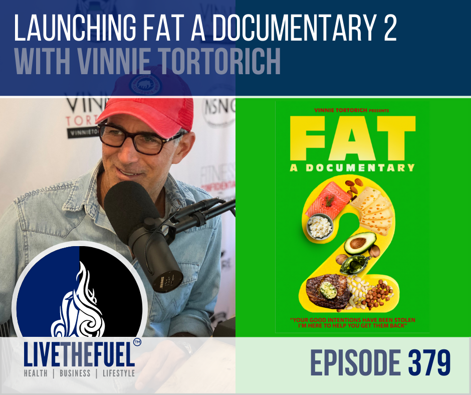 Launching FAT A Documentary 2 with Vinnie Tortorich on LIVETHEFUEL